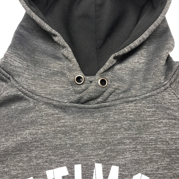 Fanatics Pro Line NFL Baltimore Ravens Gray Hoodie Sweater Men’s Size Medium - Picture 4 of 10